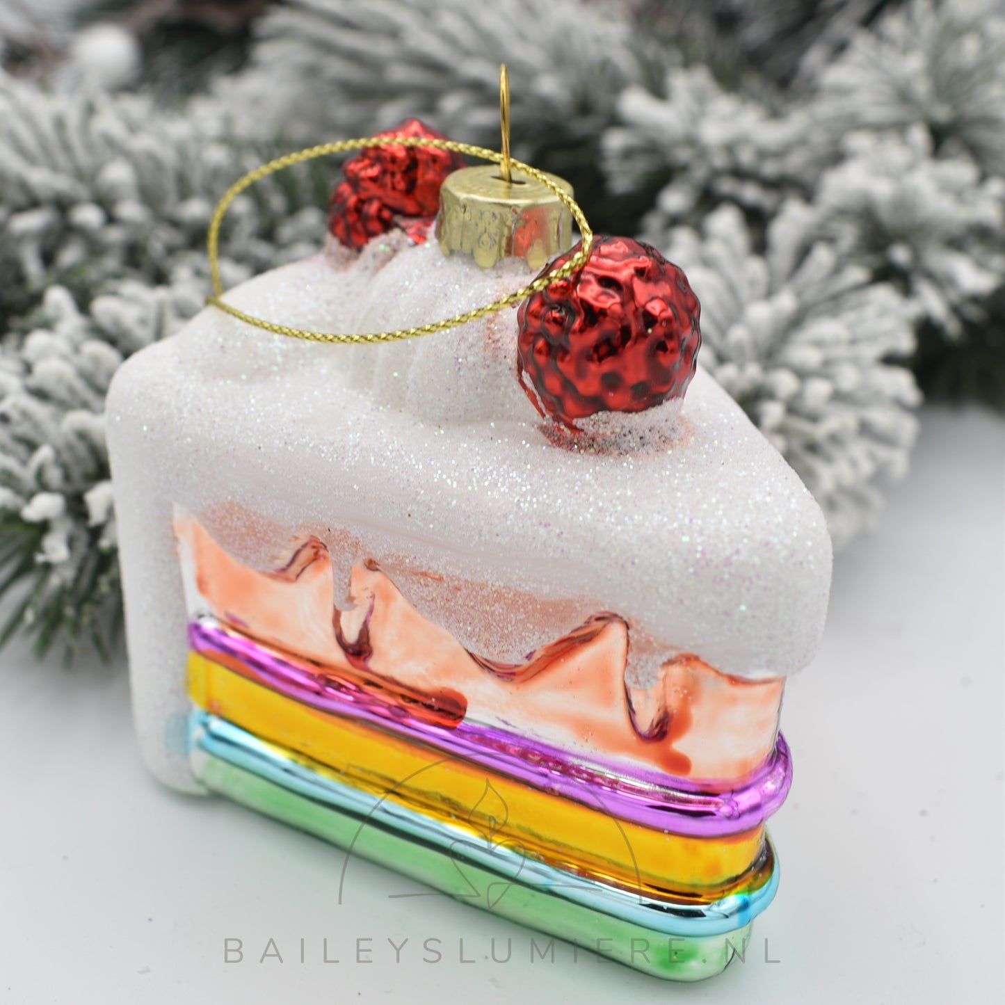 Taart kerst hanger