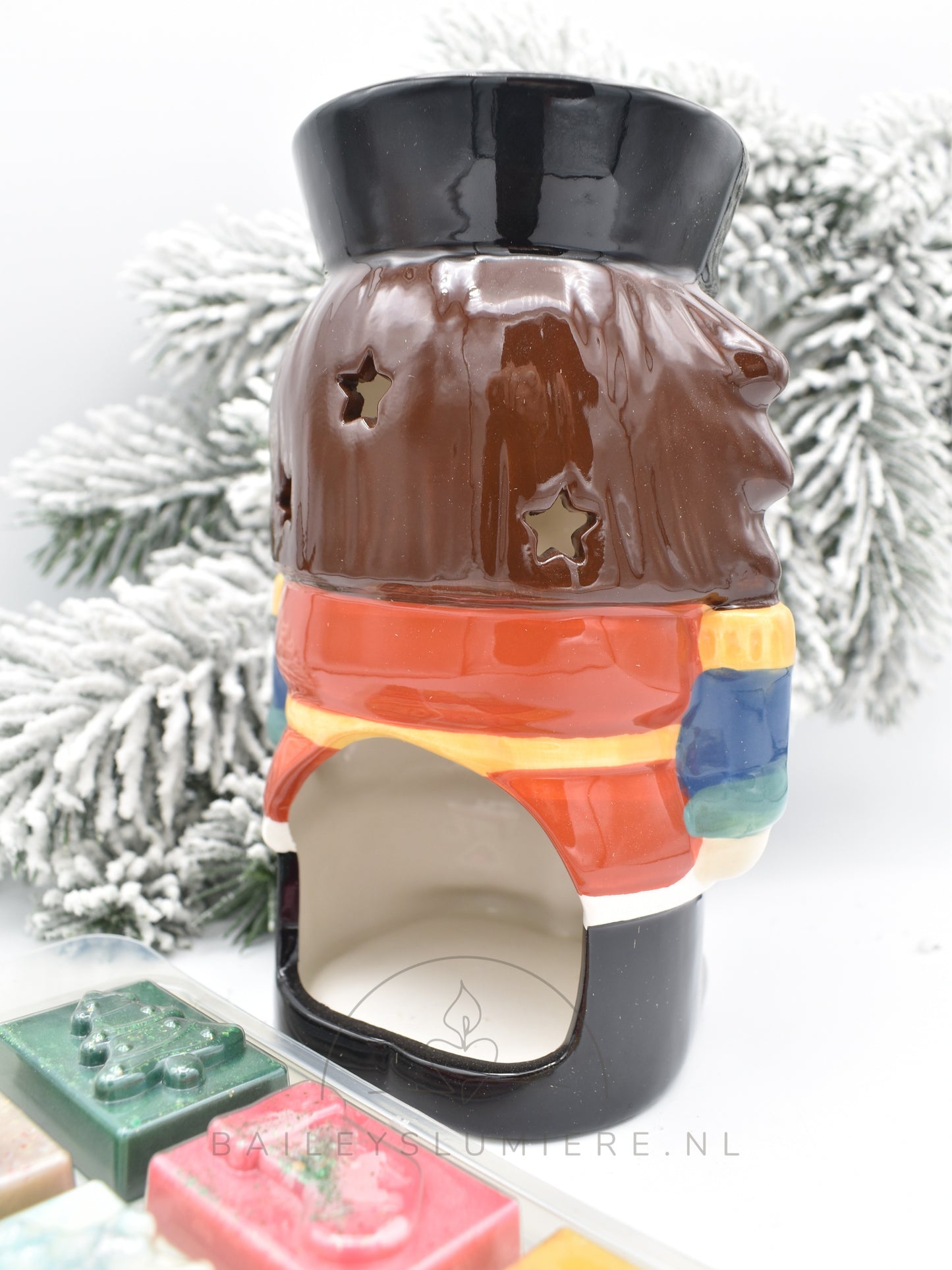 Notenkraker & Kerstman waxmelt brander