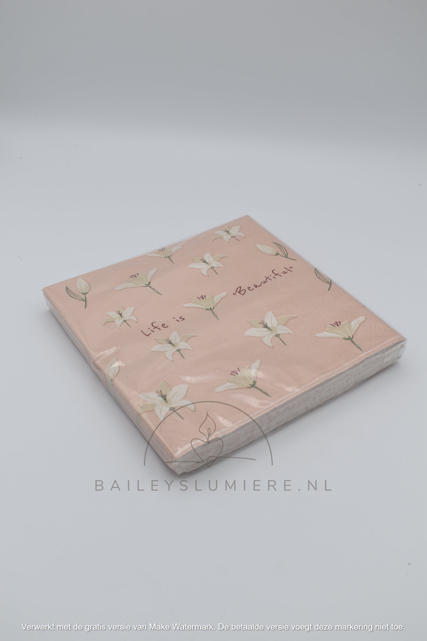 Florale servetten