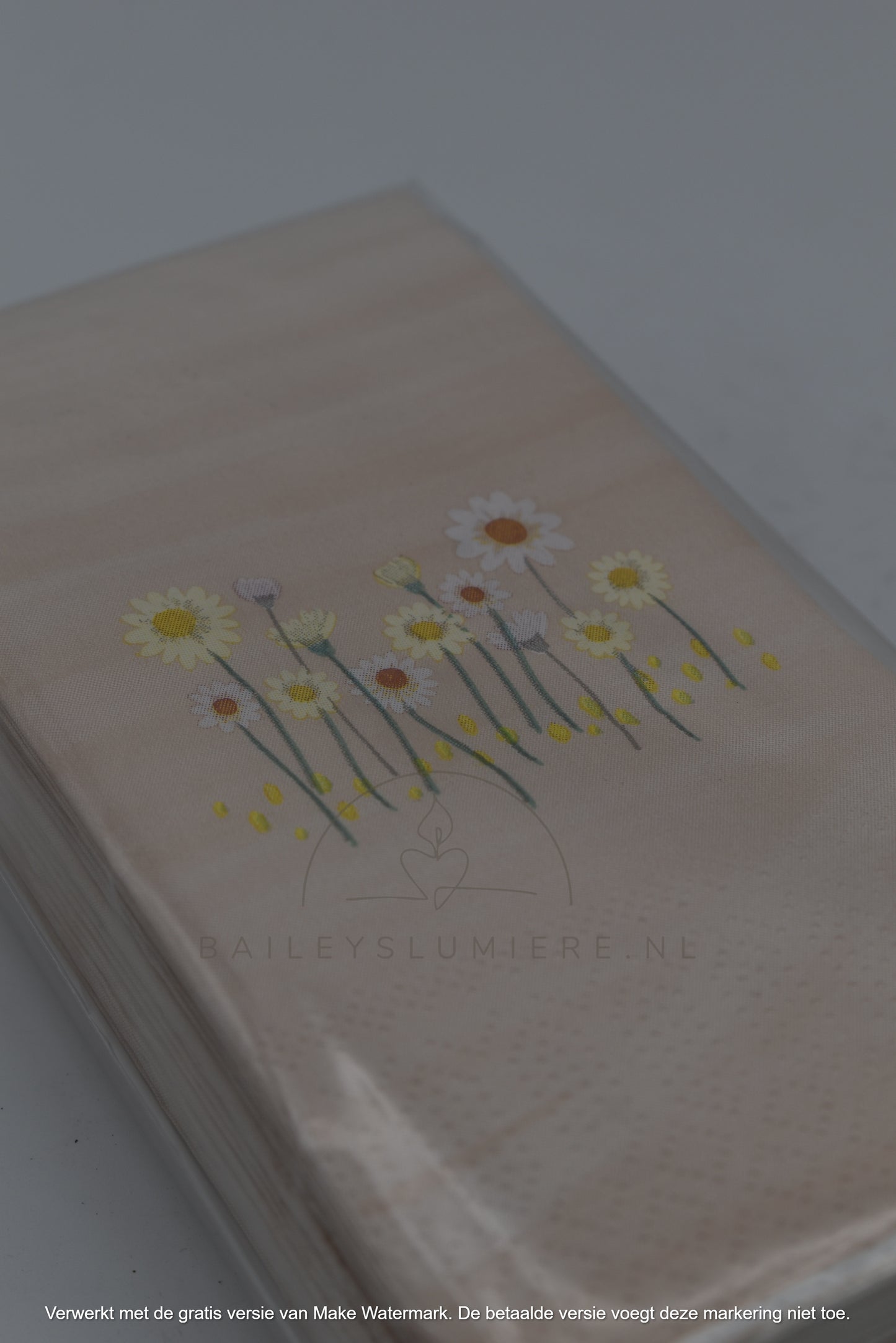 Florale servetten