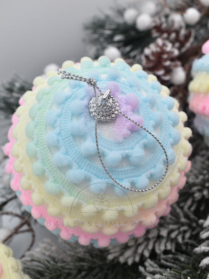 Unicorn kleur foam kerstballen