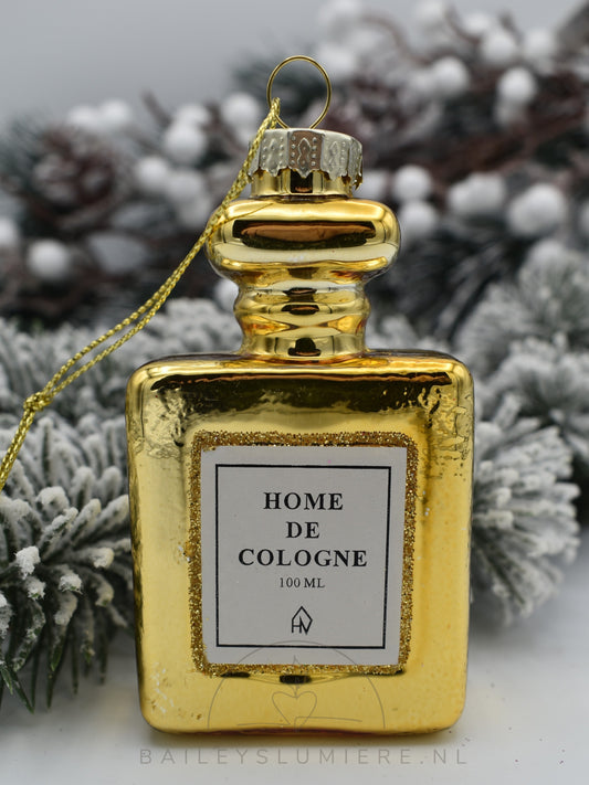 Parfumfles kerst ornament