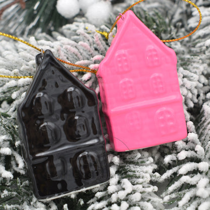 Huis kerst hanger.