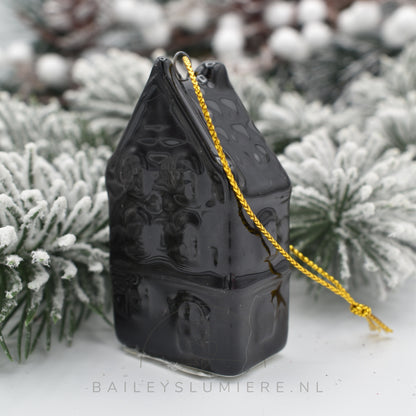Huis kerst hanger.