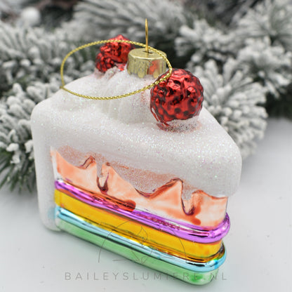 Taart kerst hanger