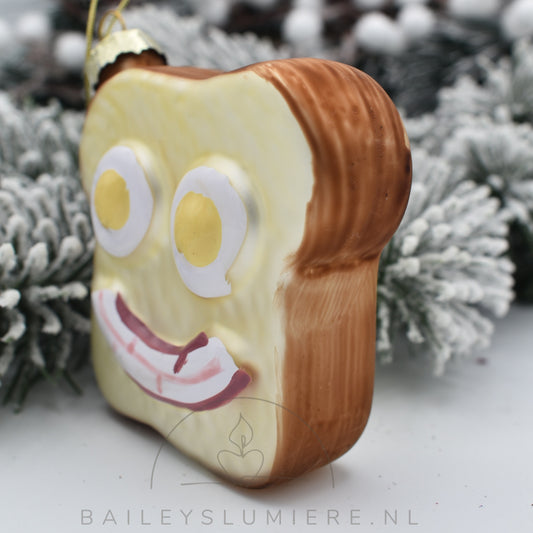 Broodje ei kerst hanger.