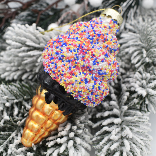 Soft ijs kerst hanger