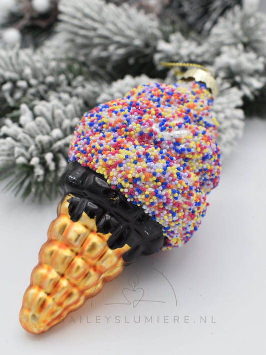 Soft ijs kerst hanger