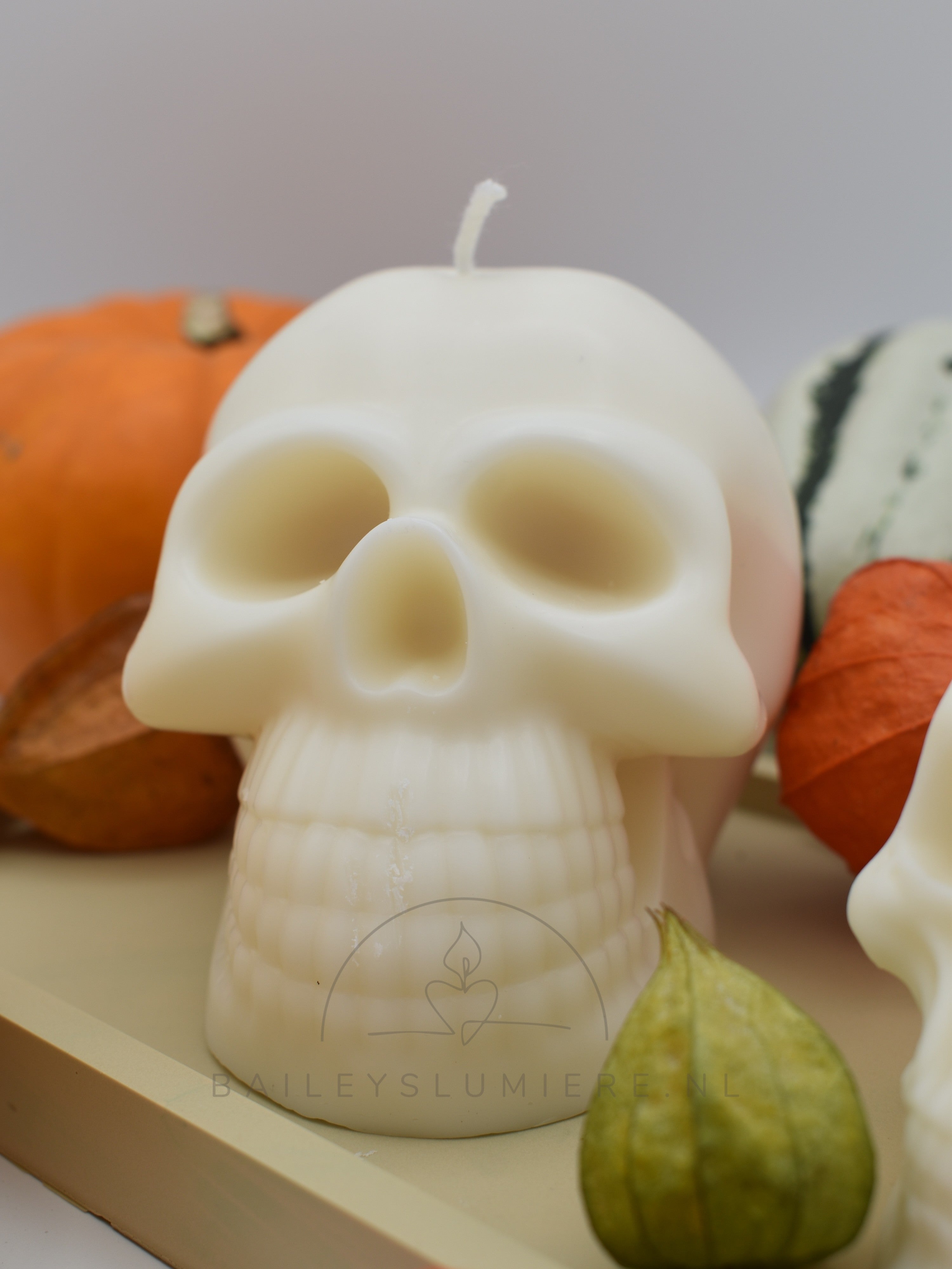 Decoratieve schedel kaarsen