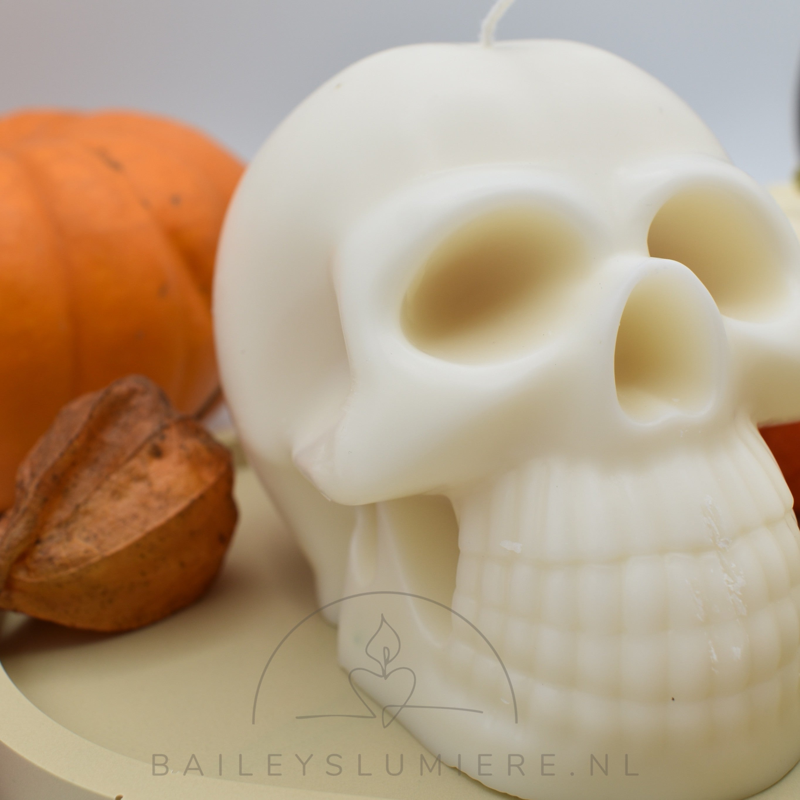 Decoratieve schedel kaarsen