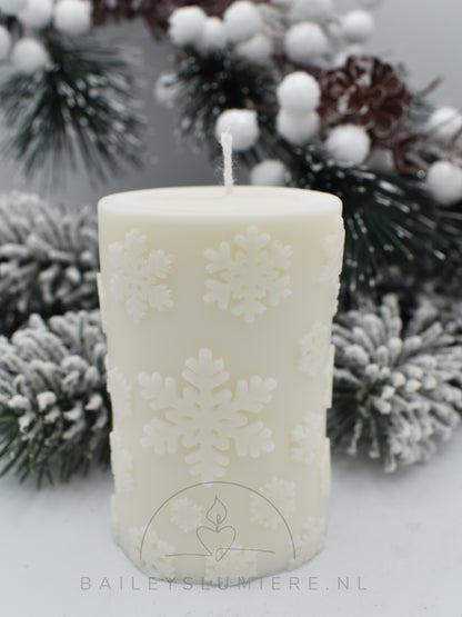 Stompe rendier kerst kaars