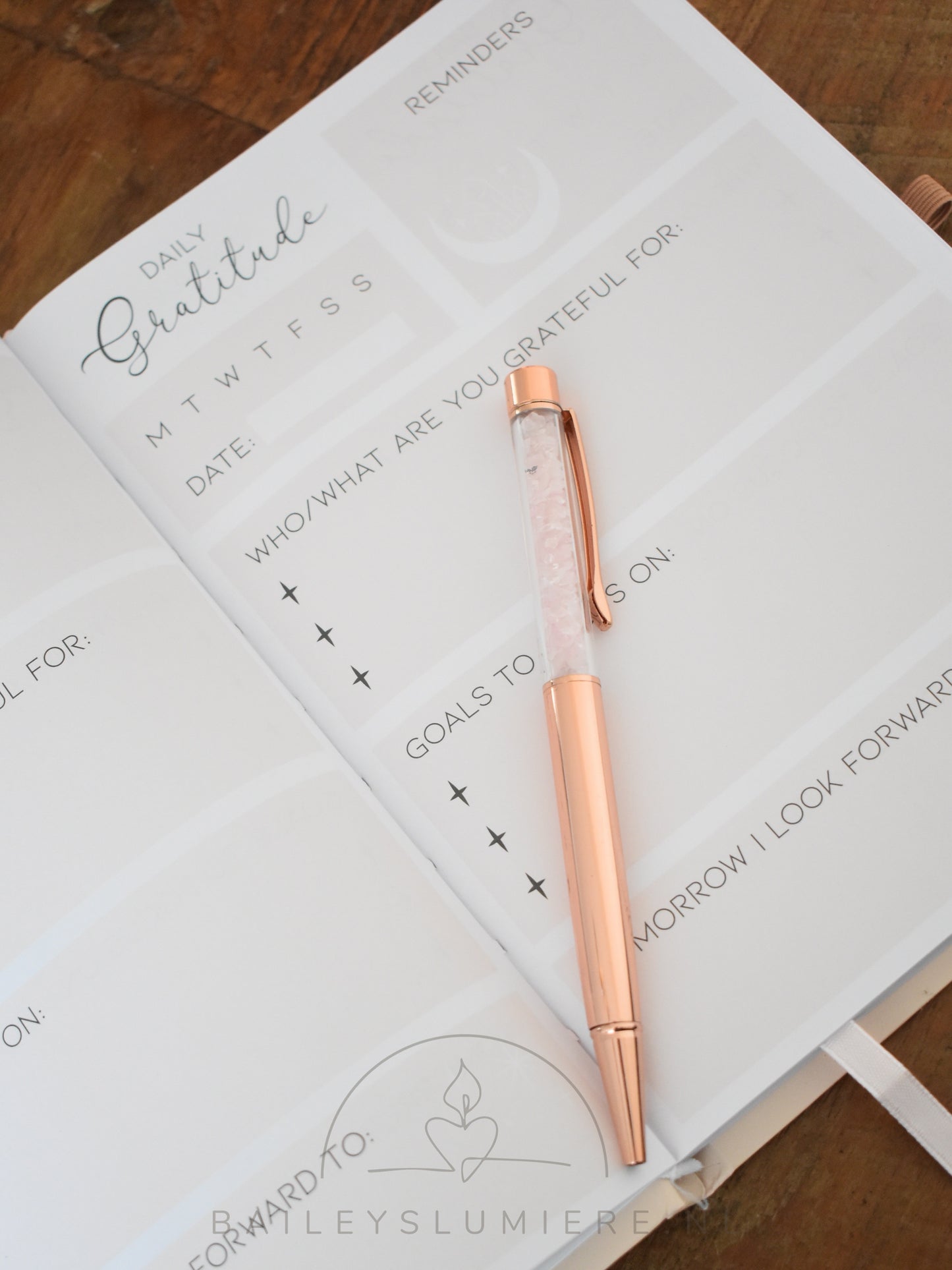 Gratitude journal