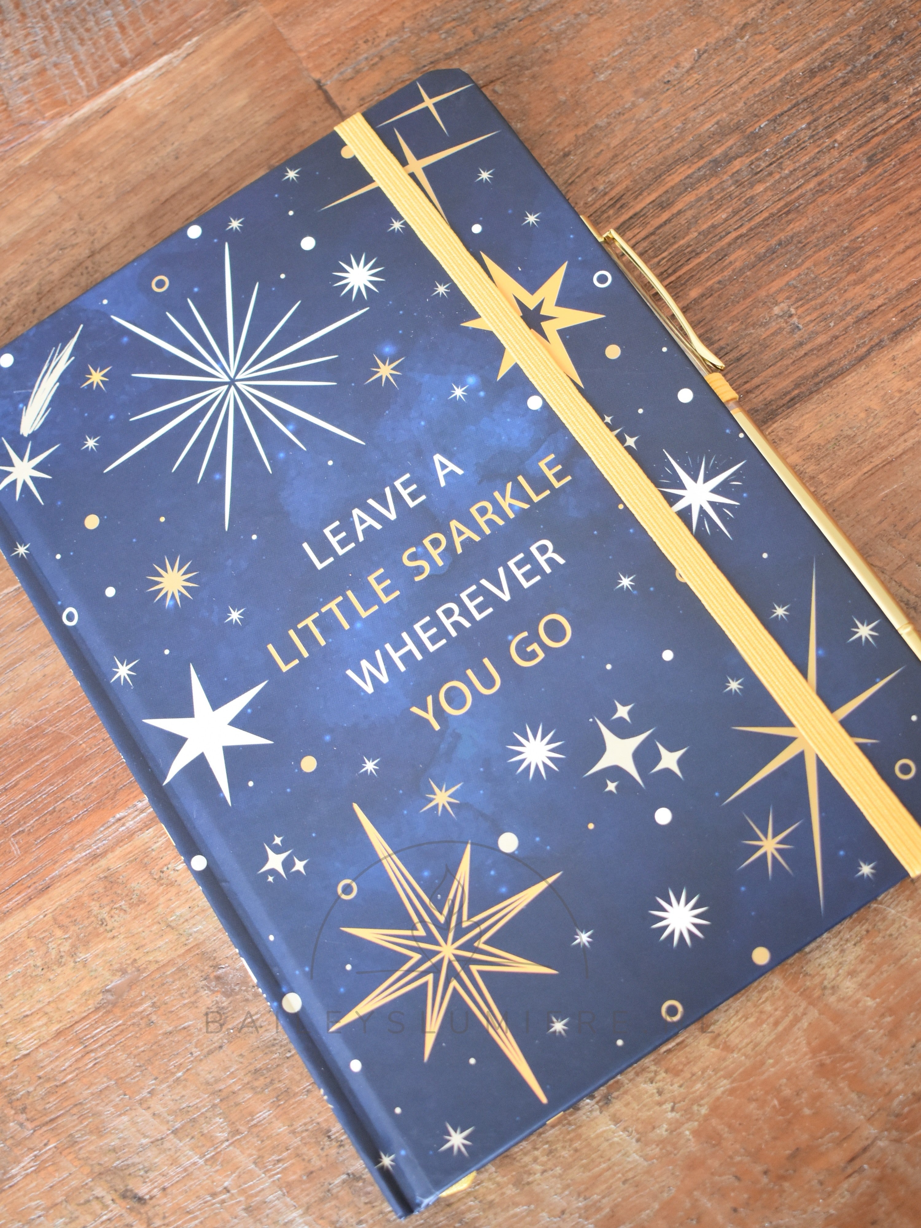 Luxe Journal “Leave a Little Sparkle”