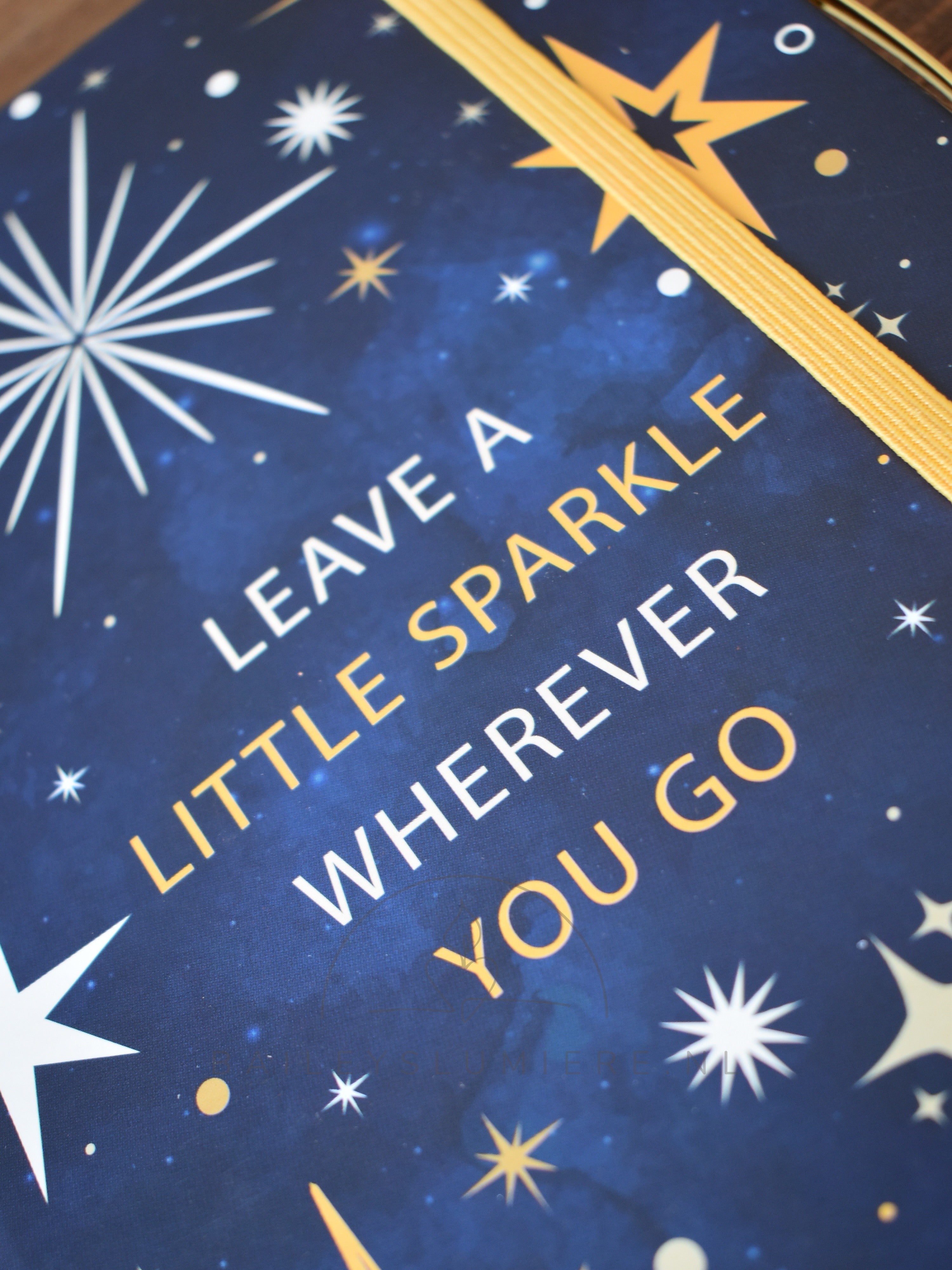 Luxe Journal “Leave a Little Sparkle”
