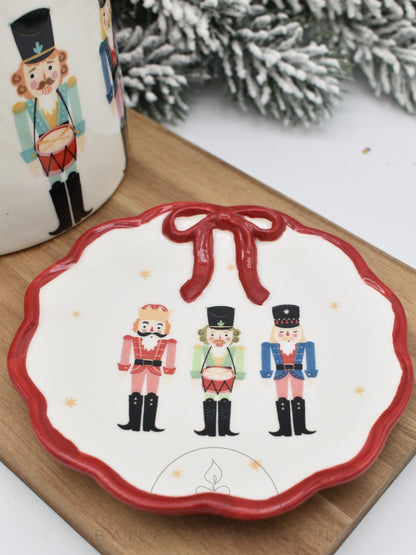 Kerstschoteltje met Notenkraker Print