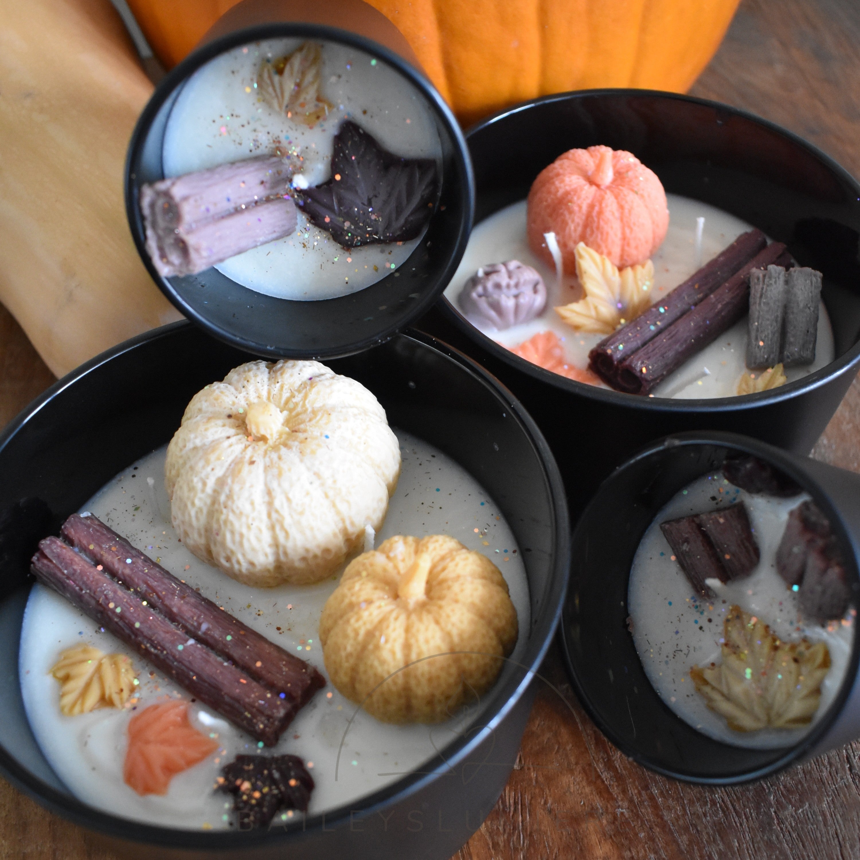 Pumpkin spice geurkaars.