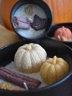 Pumpkin spice geurkaars.