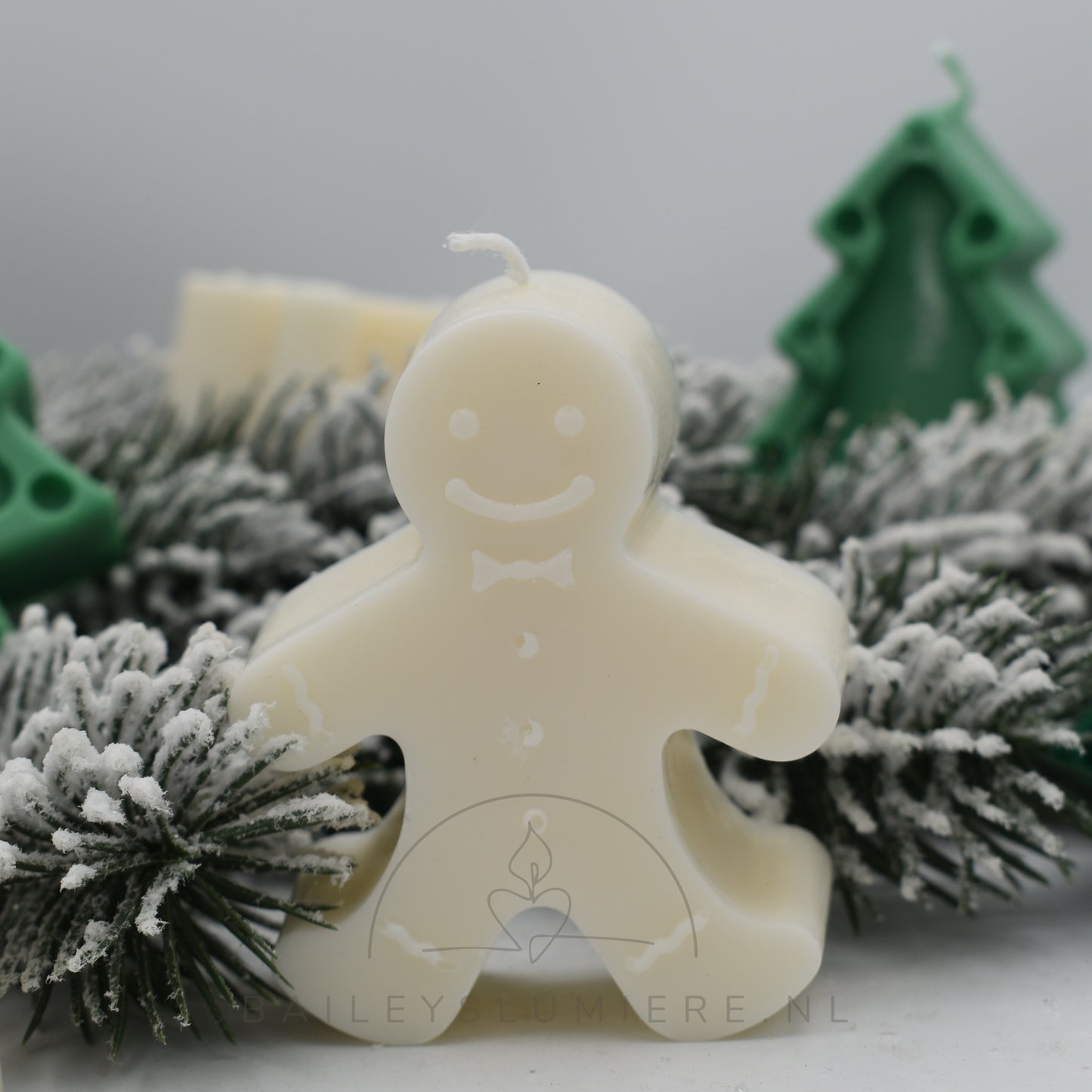 Kerstboom of Gingerbread kaars