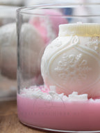 Pink Christmas met Kerstbal