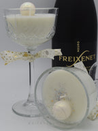 Champagne Lumière geurkaars – Luxe handgemaakte kaars