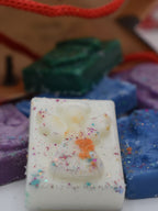 Luxe kerst cadeautasje met 12 waxmelts