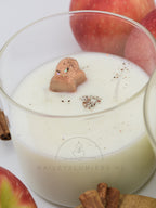 Gebakken appeltaart geurkaars, sterk geurende luxe kaars met Appel & Kaneel