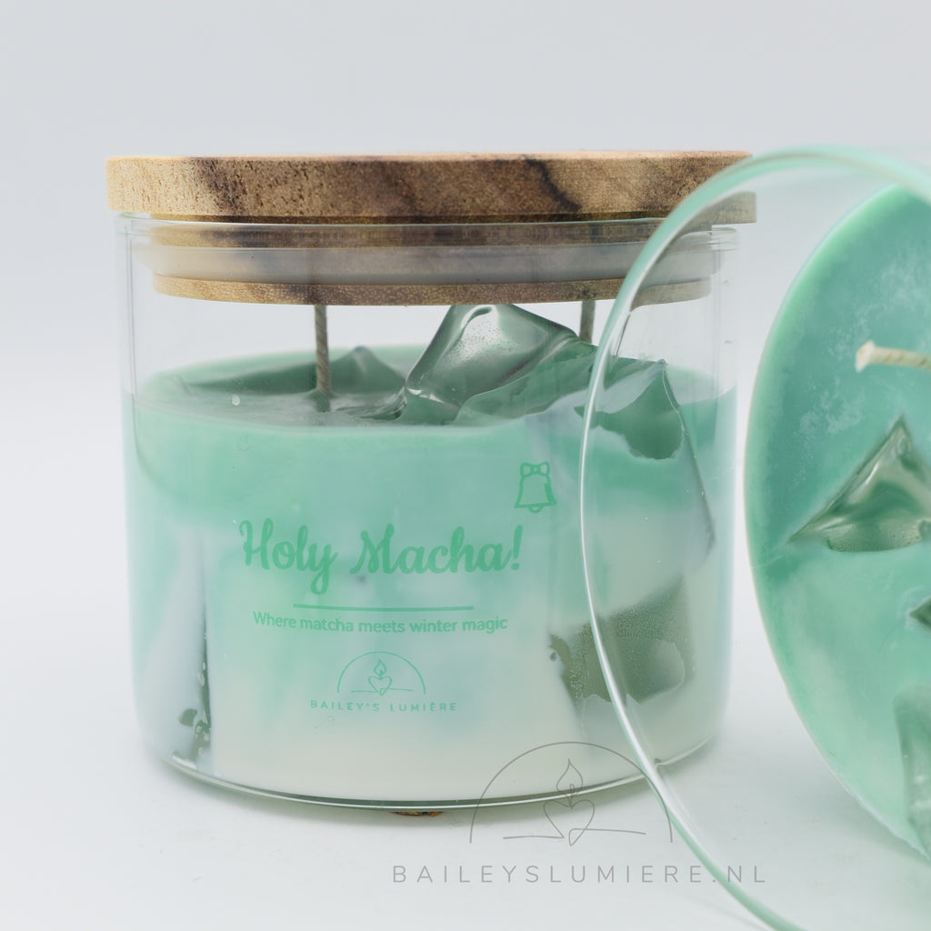 Holy Macha geurkaars – wintergeur Holy Berry & Mistletoe