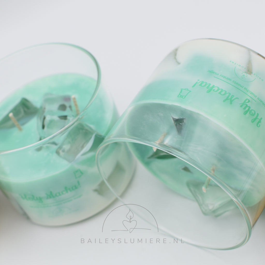 Holy Macha geurkaars – wintergeur Holy Berry & Mistletoe