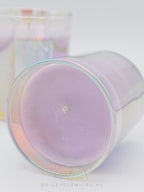 Provence geurkaars in Iriserend glas