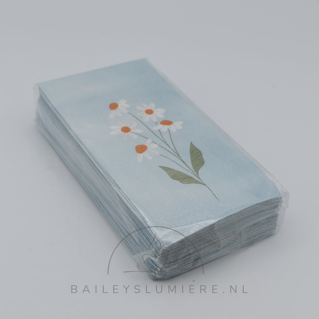 Florale servetten