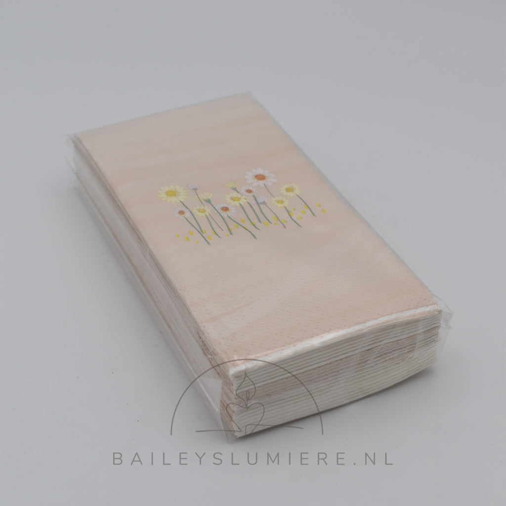 Florale servetten