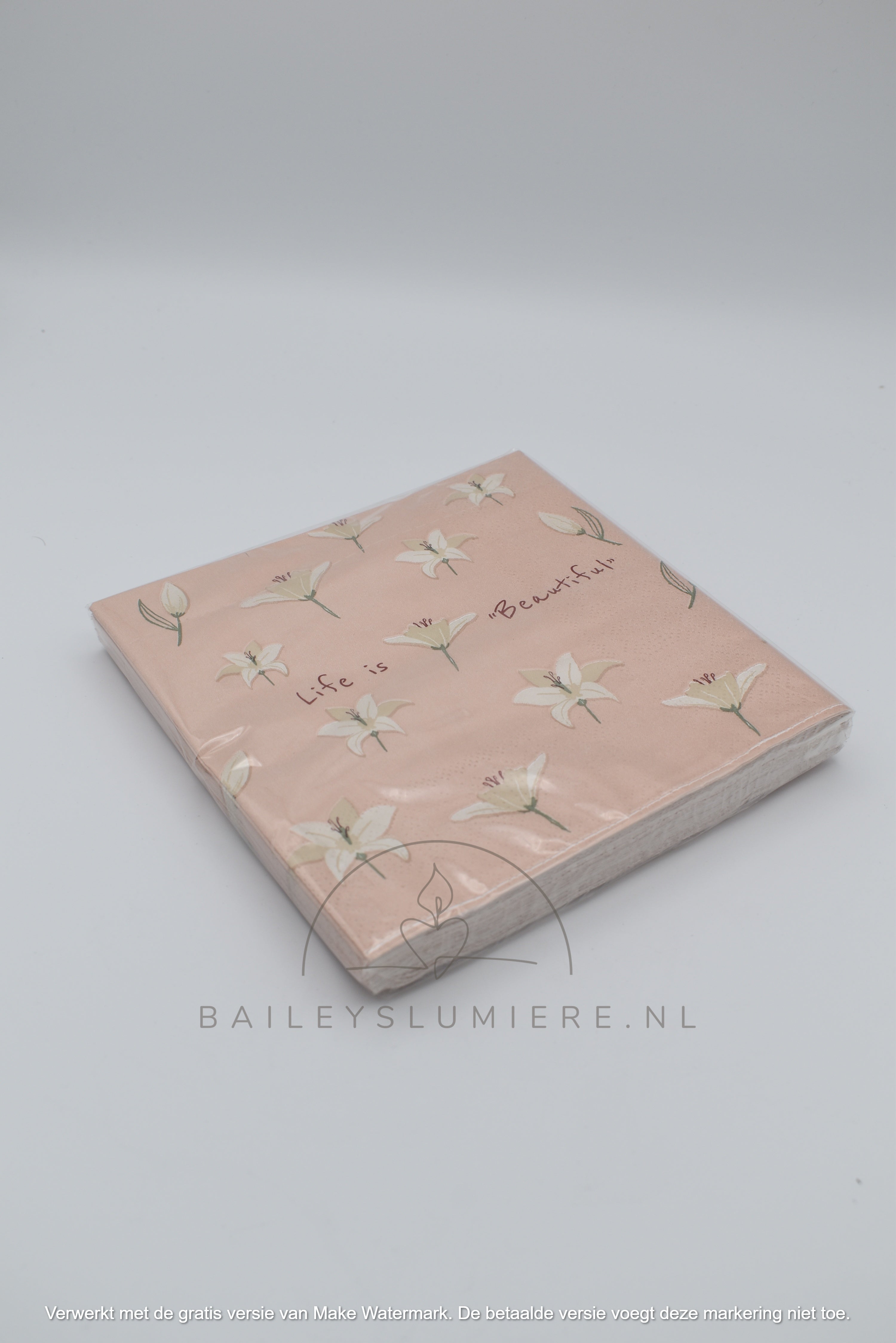 Florale servetten
