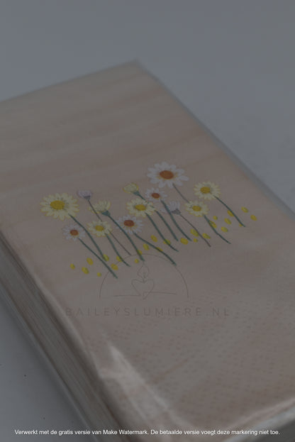 Florale servetten