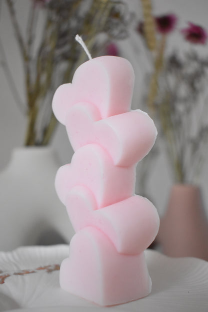 Hartjes pilaar kaars