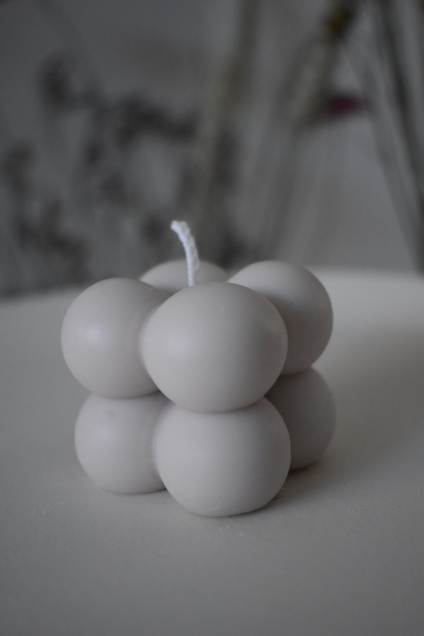 Bubbel blok kaars