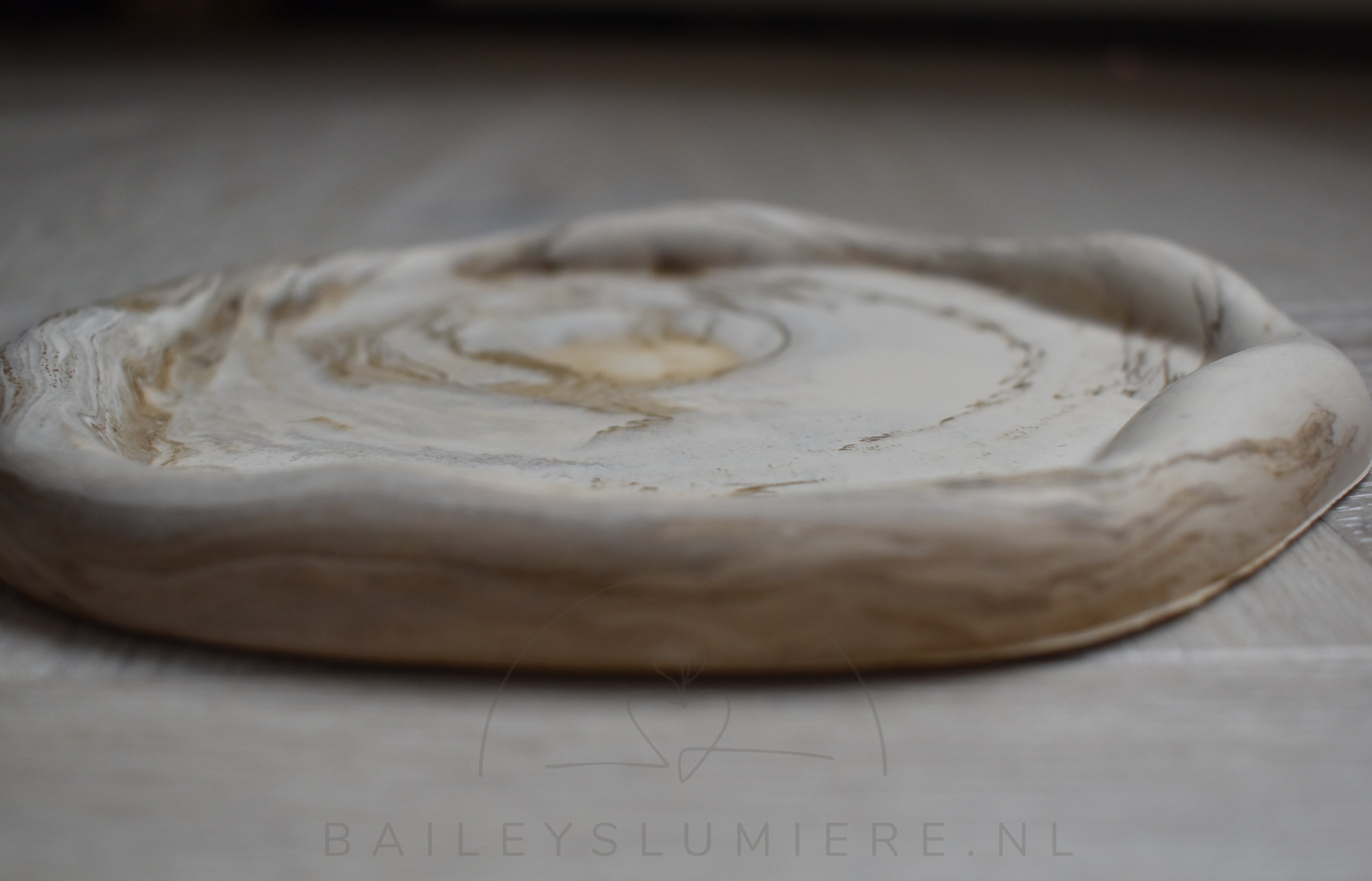 Organische tray (rond)