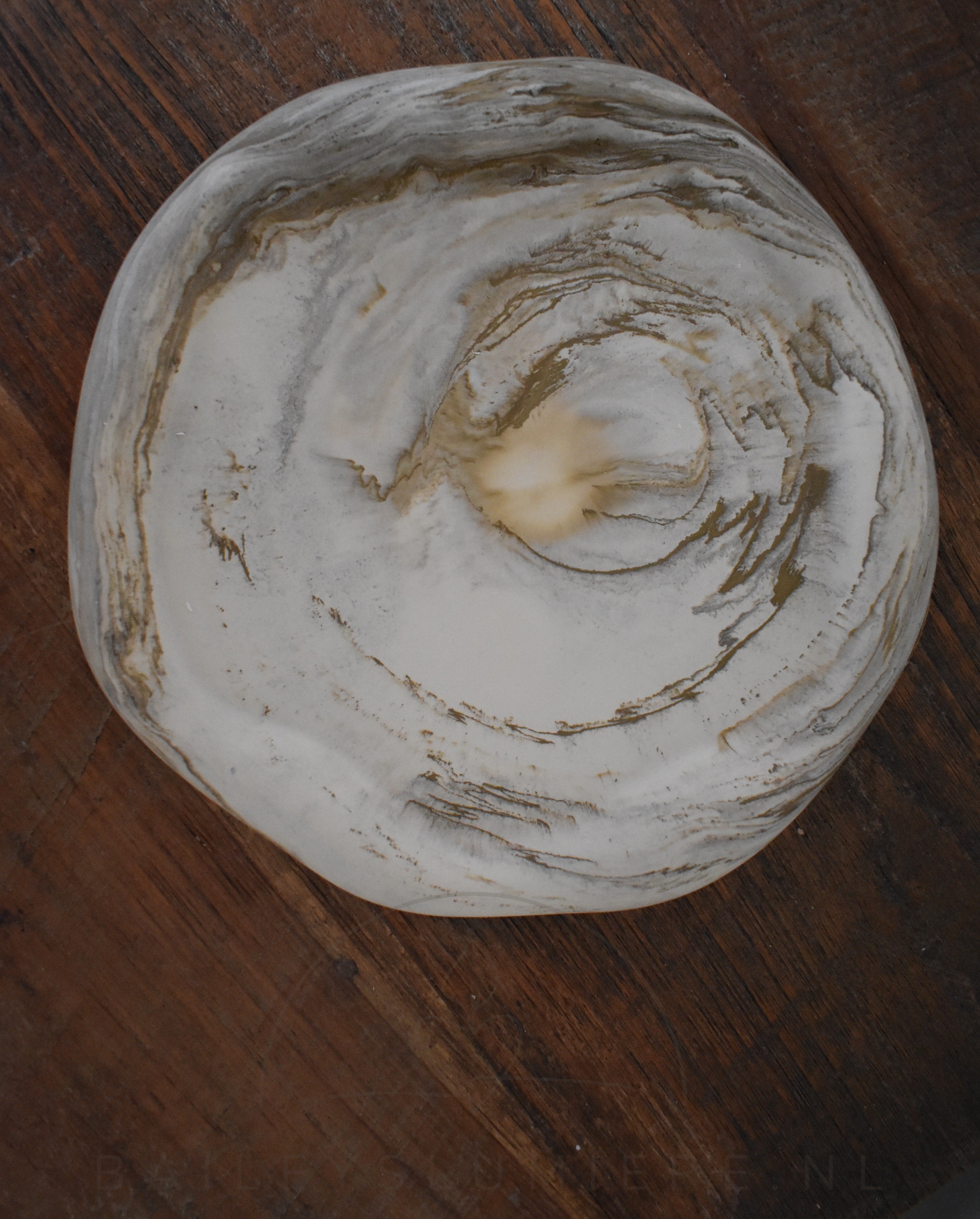 Organische tray (rond)