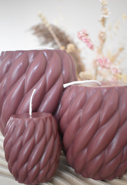 Touw knoop kaars