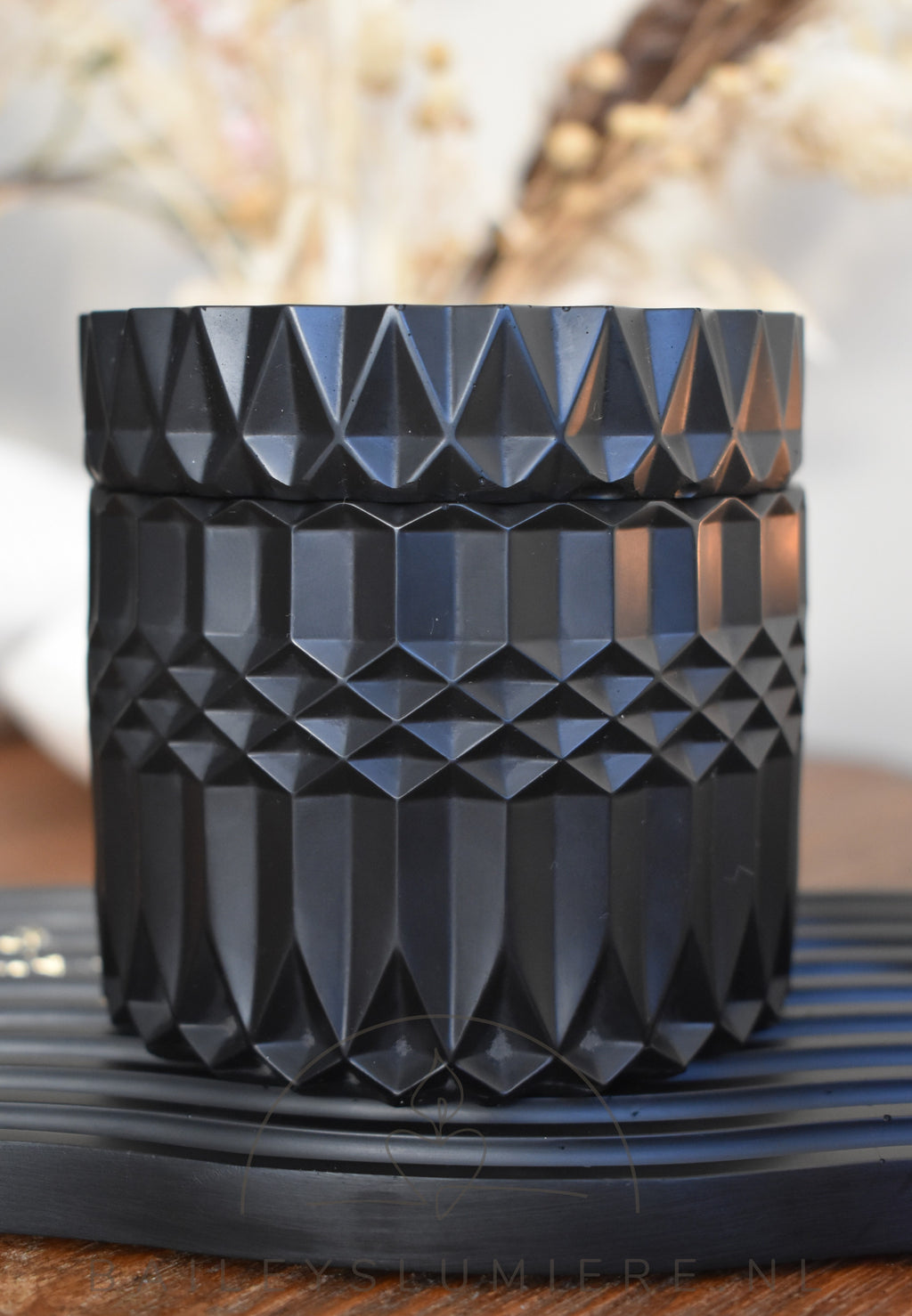 Geometrische opberg pot