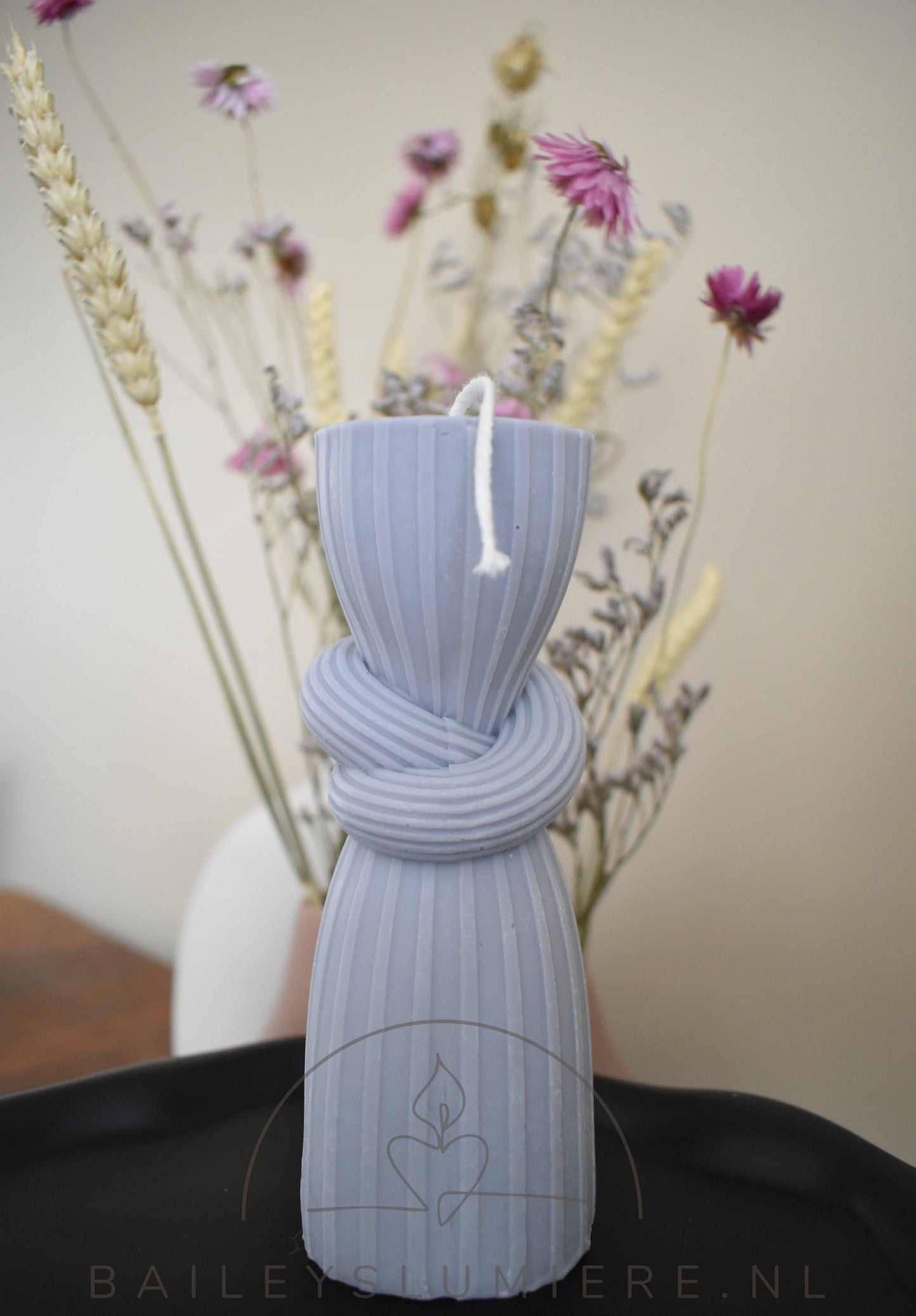 Knoop pilaar kaars