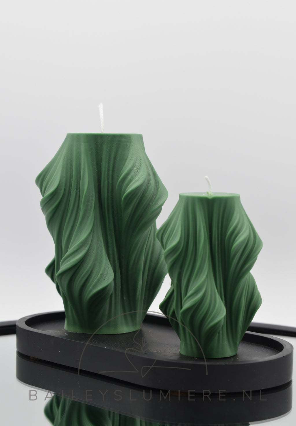 Serene Swirl kaarsen set.