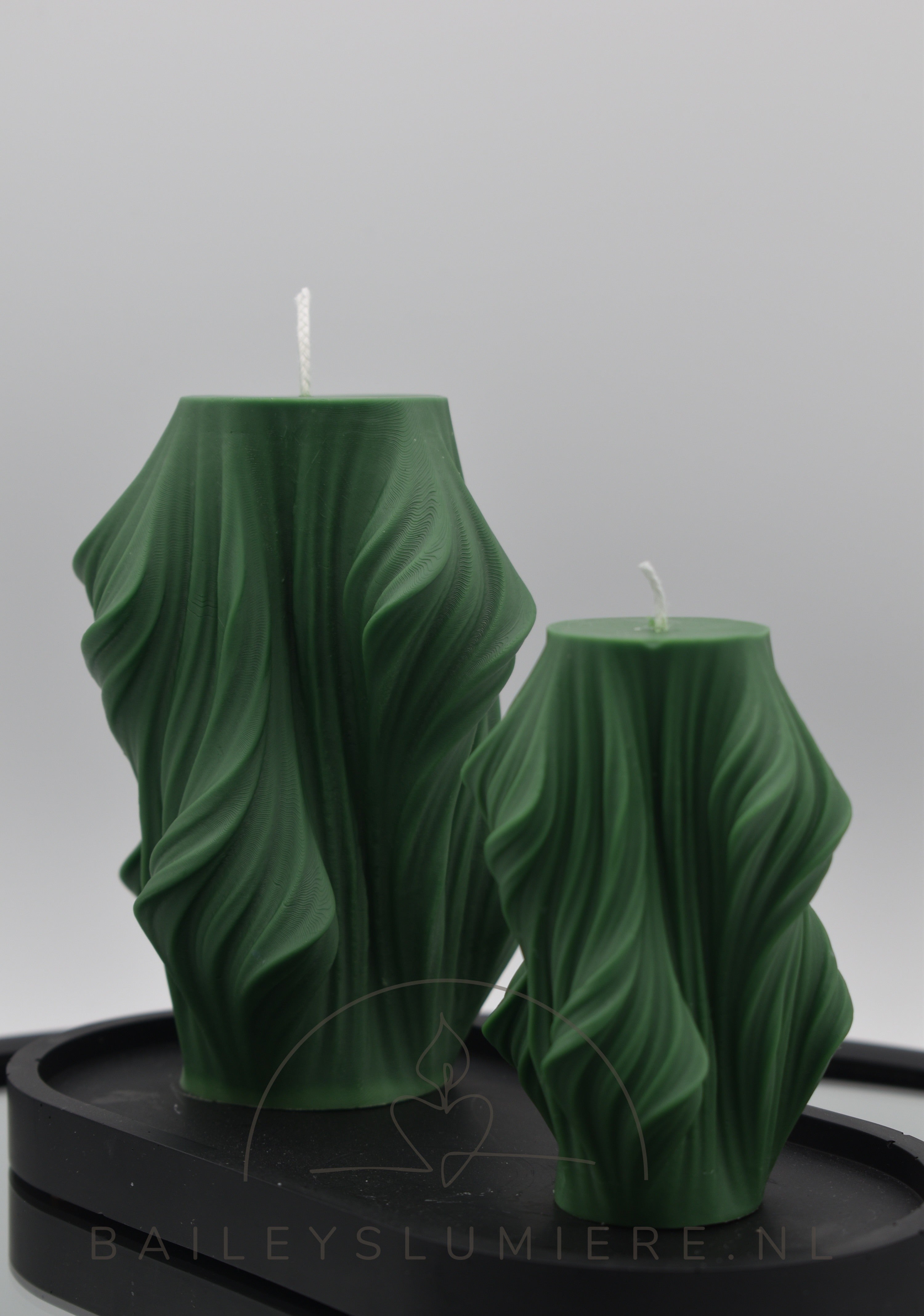 Serene Swirl kaarsen set.