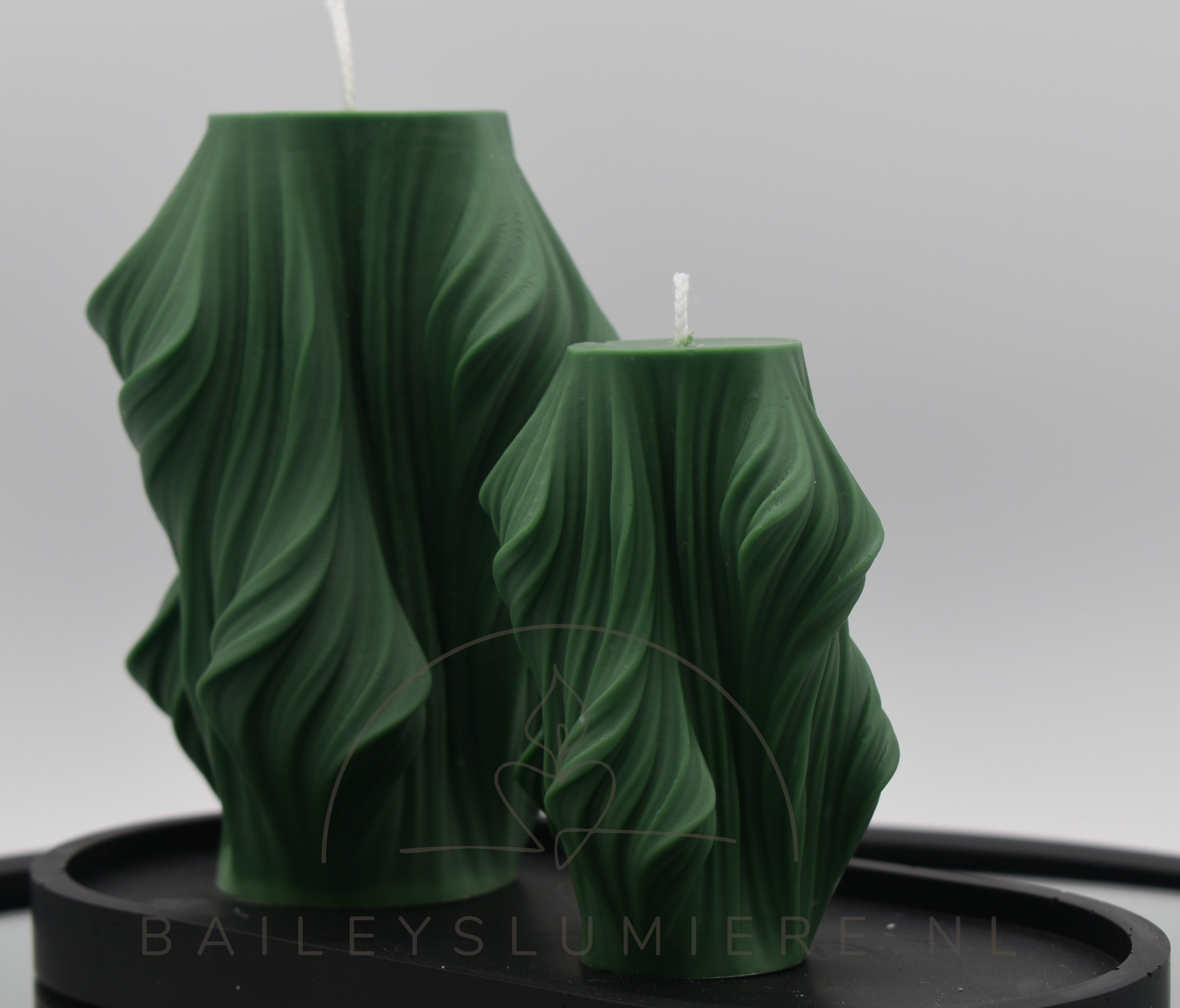 Serene Swirl kaarsen set.