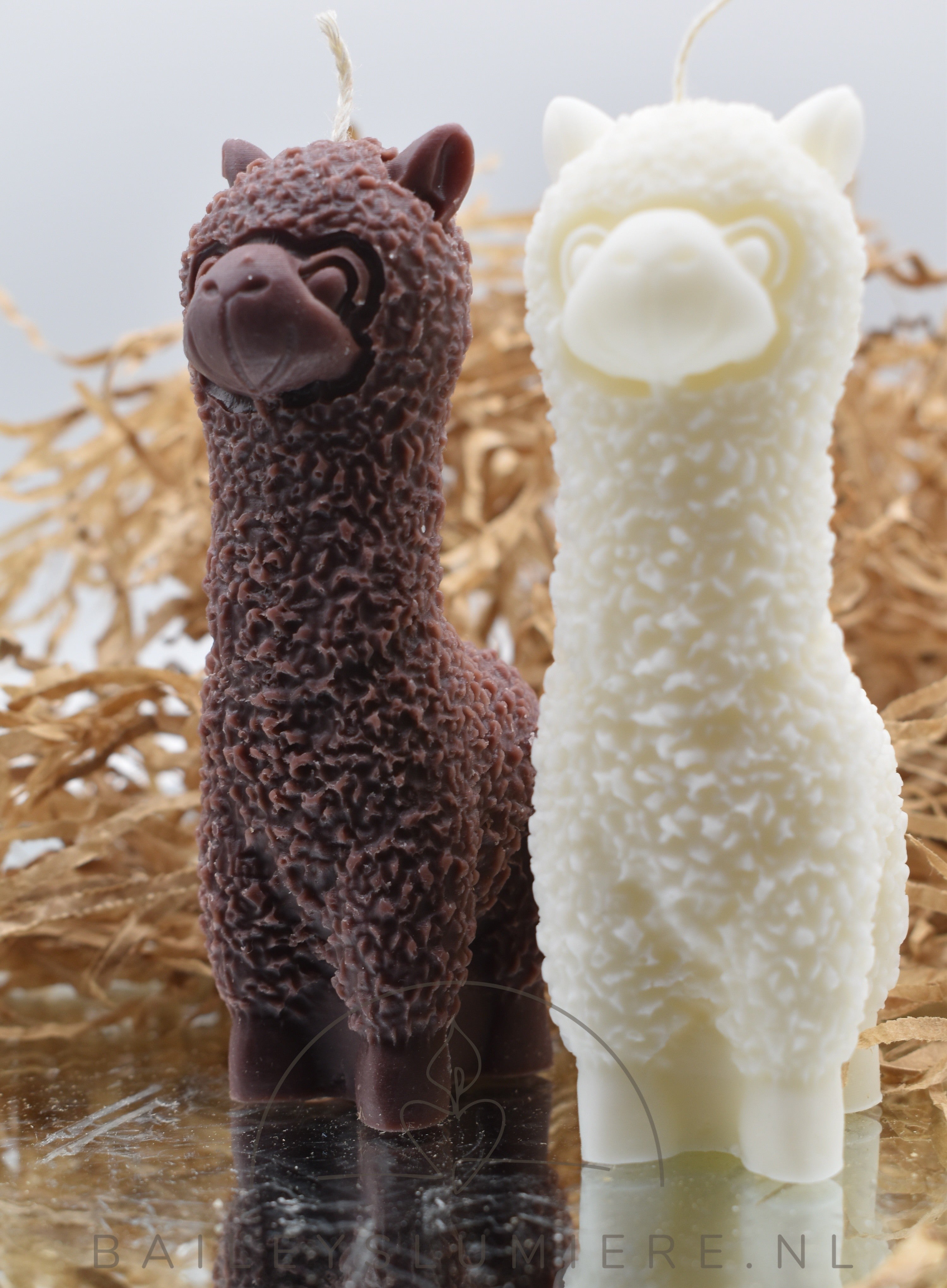 Alpaca (decoratie) kaars