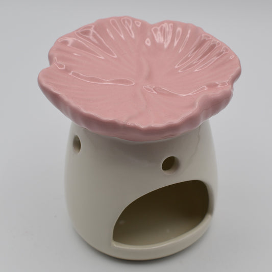 Keramische bloem roze