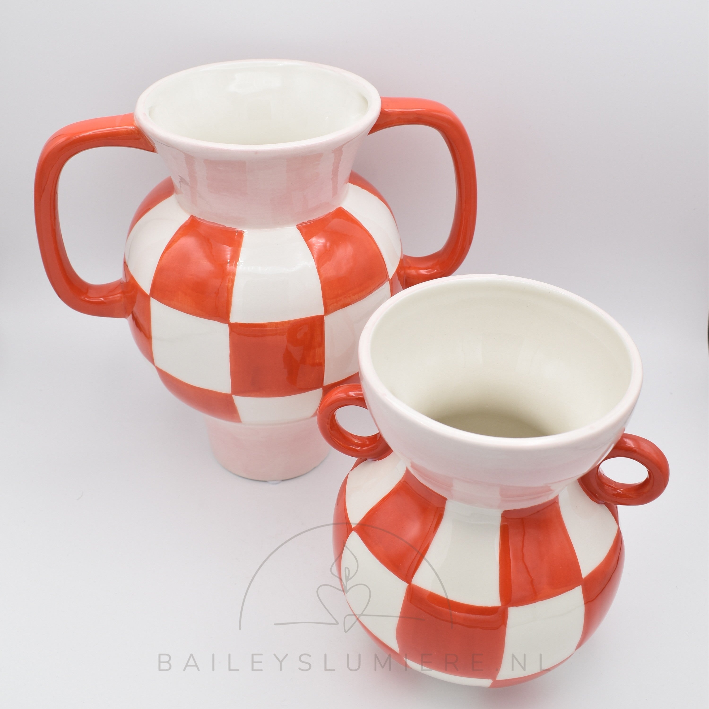 Geruite vaas, Romeinse stijl