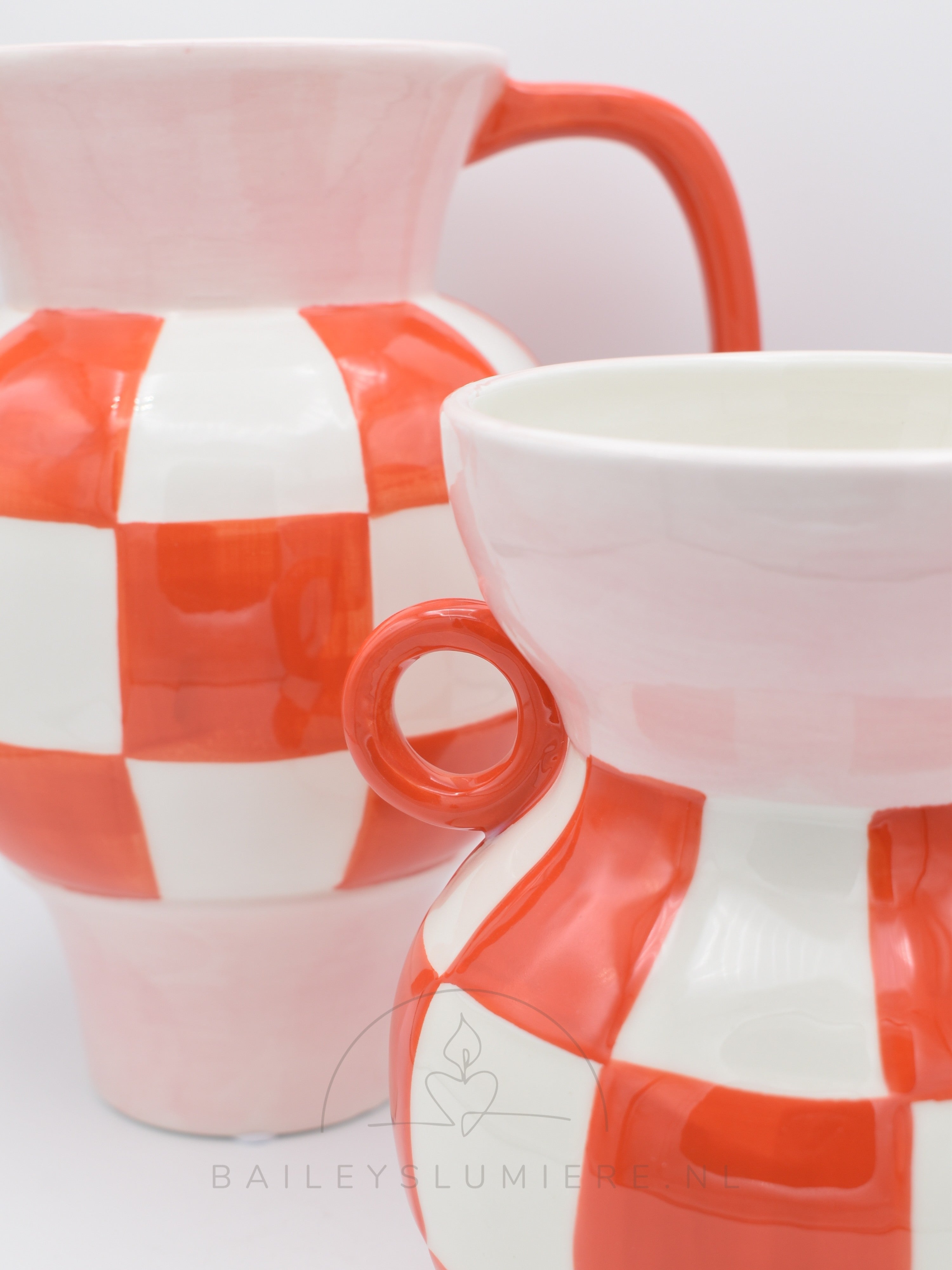 Geruite vaas, Romeinse stijl