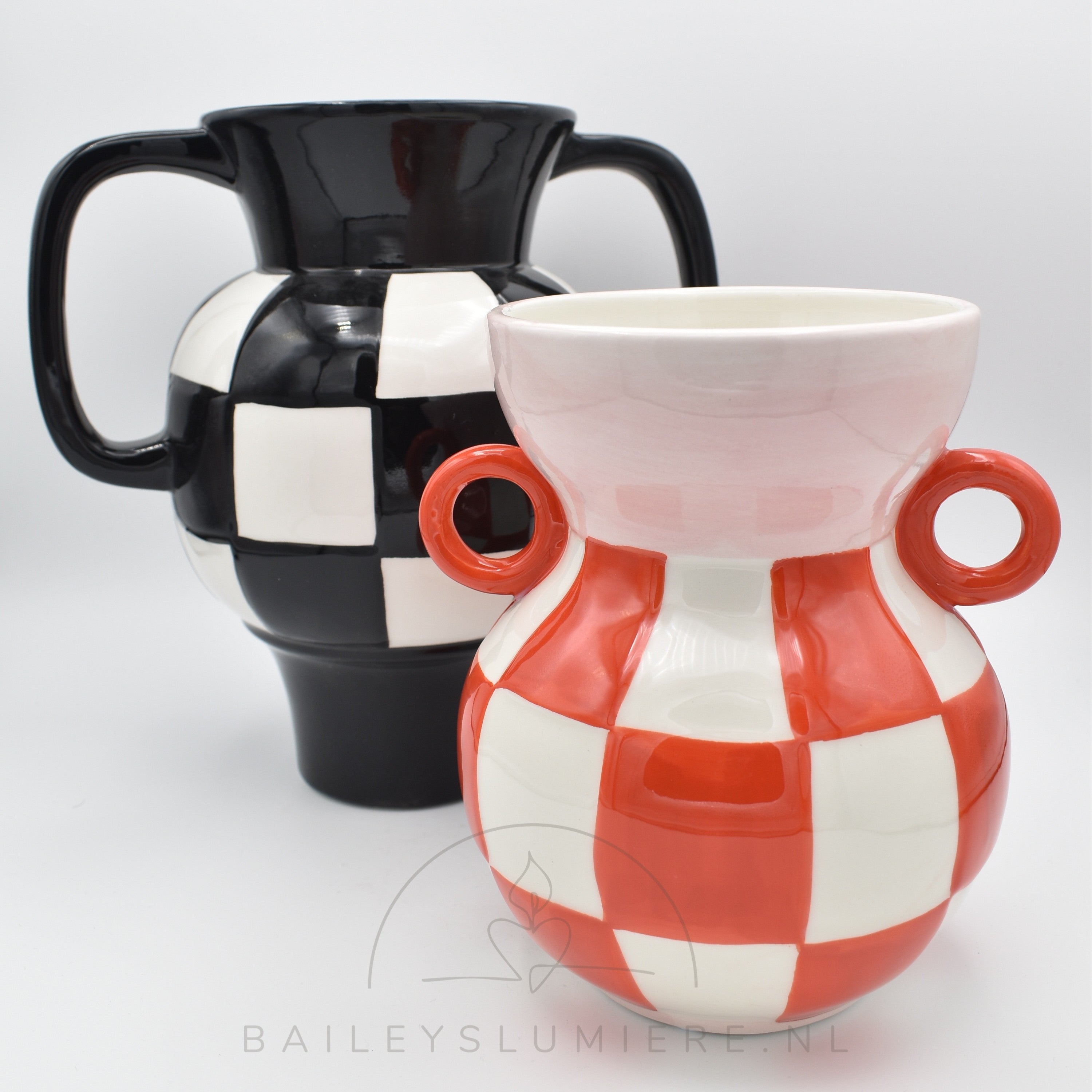 Geruite vaas, Romeinse stijl