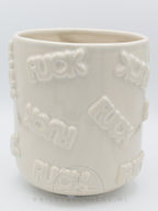 F*CK keramieken pot