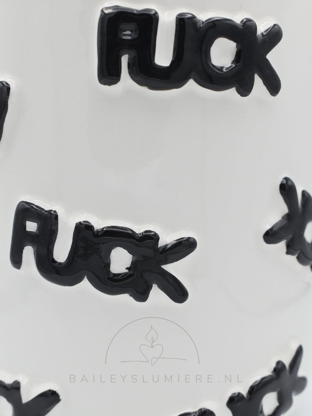 F*CK keramieken pot